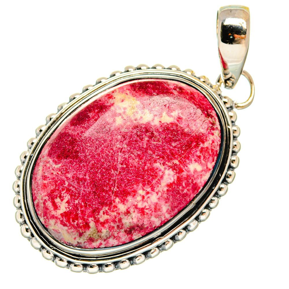 Thulite Pendants handcrafted by Ana Silver Co - PD25050 - Photo 2