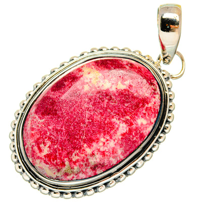 Thulite Pendants handcrafted by Ana Silver Co - PD25050 - Photo 2
