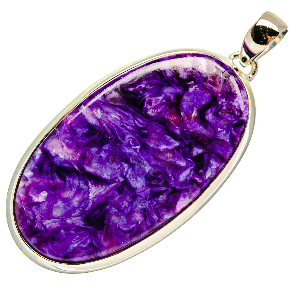 Charoite Pendants handcrafted by Ana Silver Co - PD25056 - Photo 2
