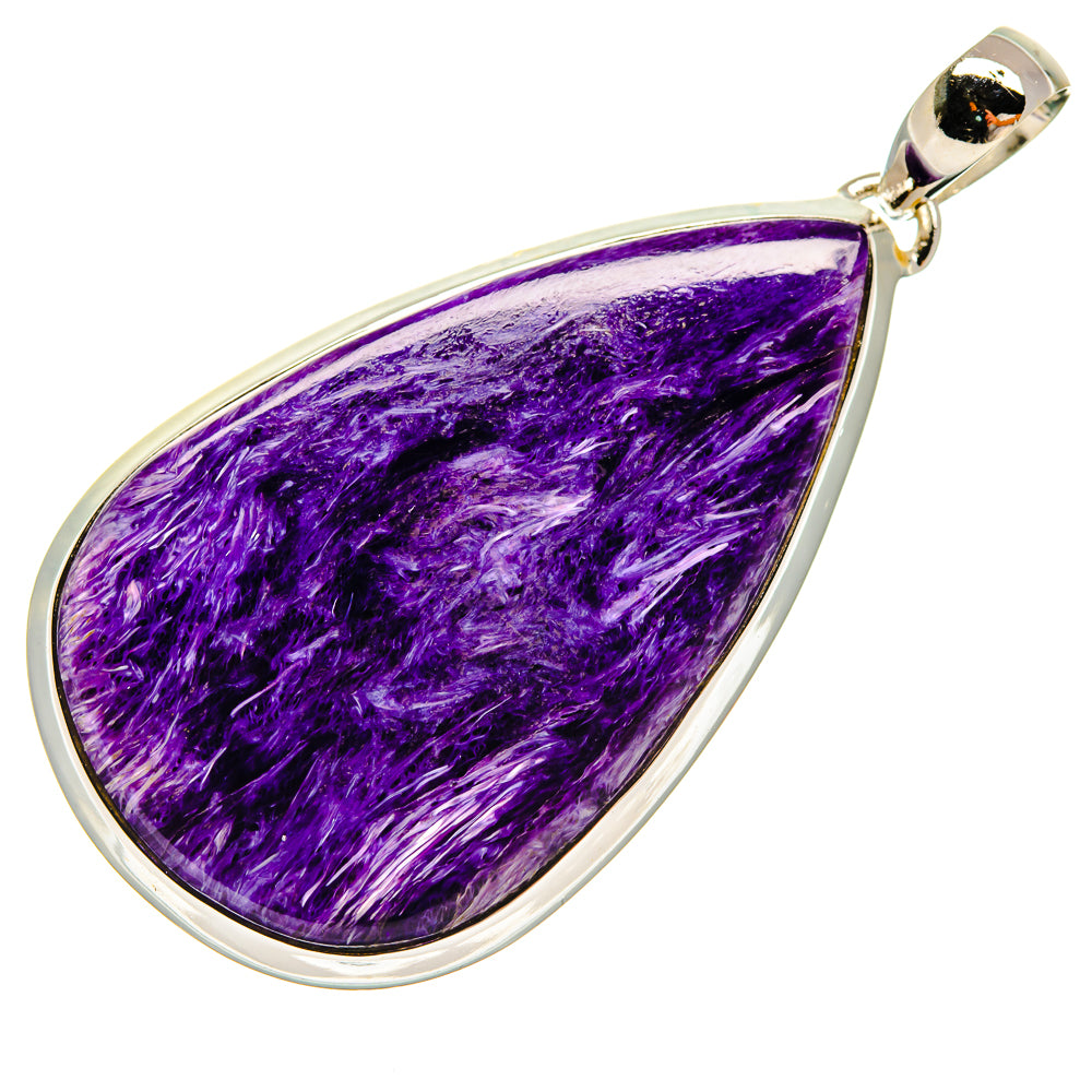 Charoite Pendants handcrafted by Ana Silver Co - PD25060 - Photo 2