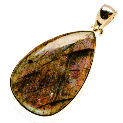 Labradorite Pendants handcrafted by Ana Silver Co - PD25066 - Photo 2
