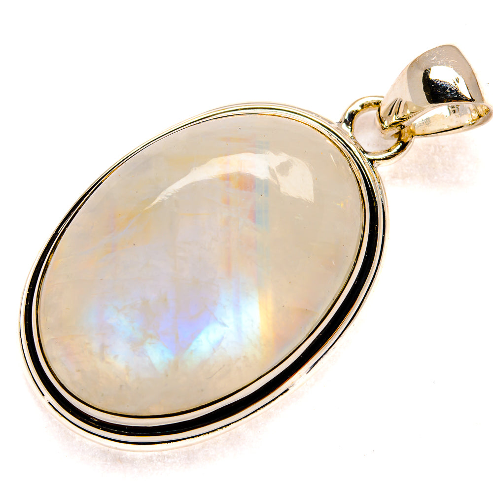 Rainbow Moonstone Pendants handcrafted by Ana Silver Co - PD25070 - Photo 2