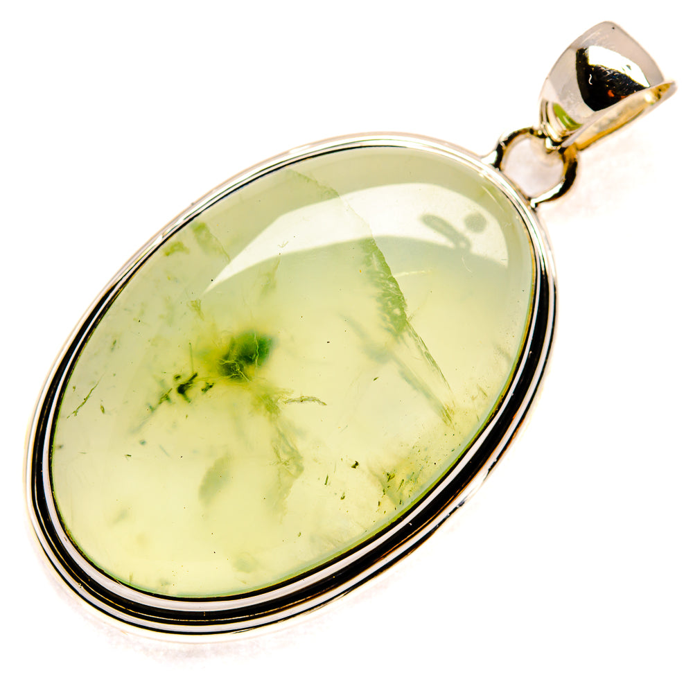 Prehnite Pendants handcrafted by Ana Silver Co - PD25074 - Photo 2