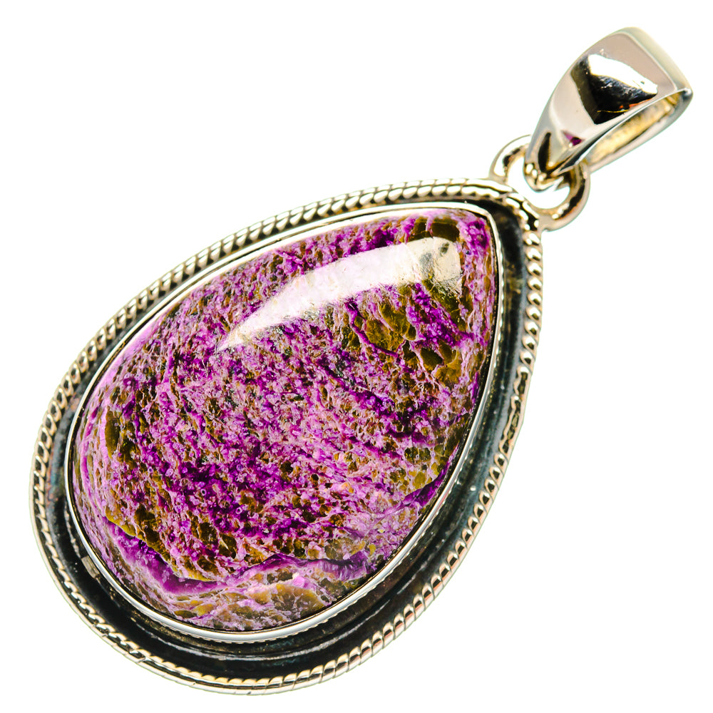 Stichtite Pendants handcrafted by Ana Silver Co - PD25080 - Photo 2