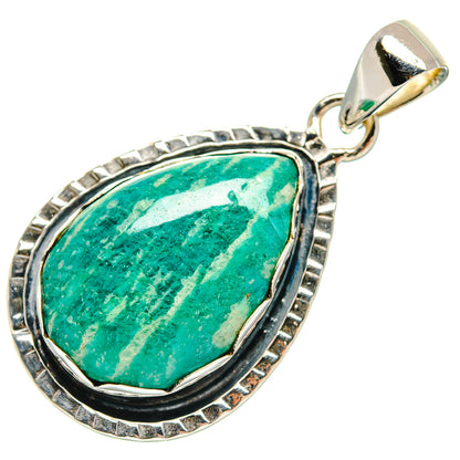 Amazonite Pendants handcrafted by Ana Silver Co - PD25083 - Photo 2