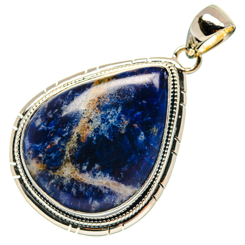 Sodalite Pendants handcrafted by Ana Silver Co - PD25101 - Photo 2