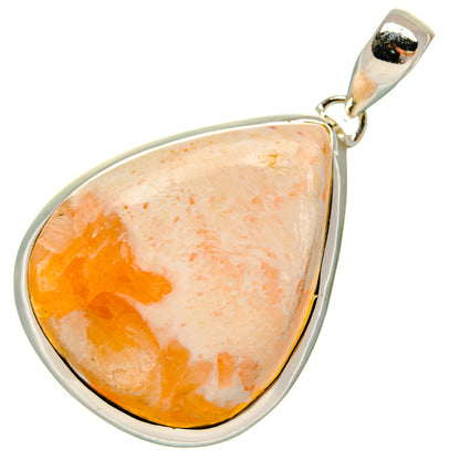 Scolecite Pendants handcrafted by Ana Silver Co - PD25111 - Photo 2
