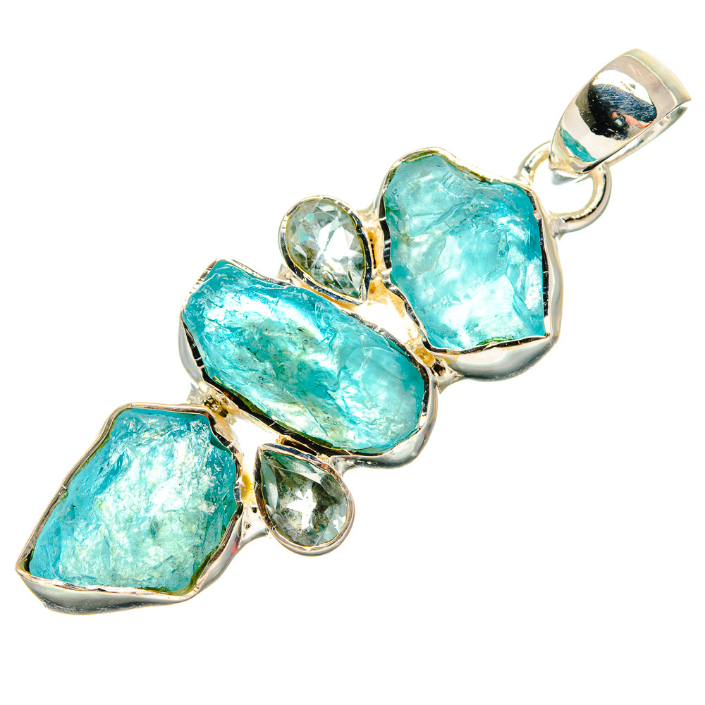 Apatite Pendants handcrafted by Ana Silver Co - PD25121 - Photo 2