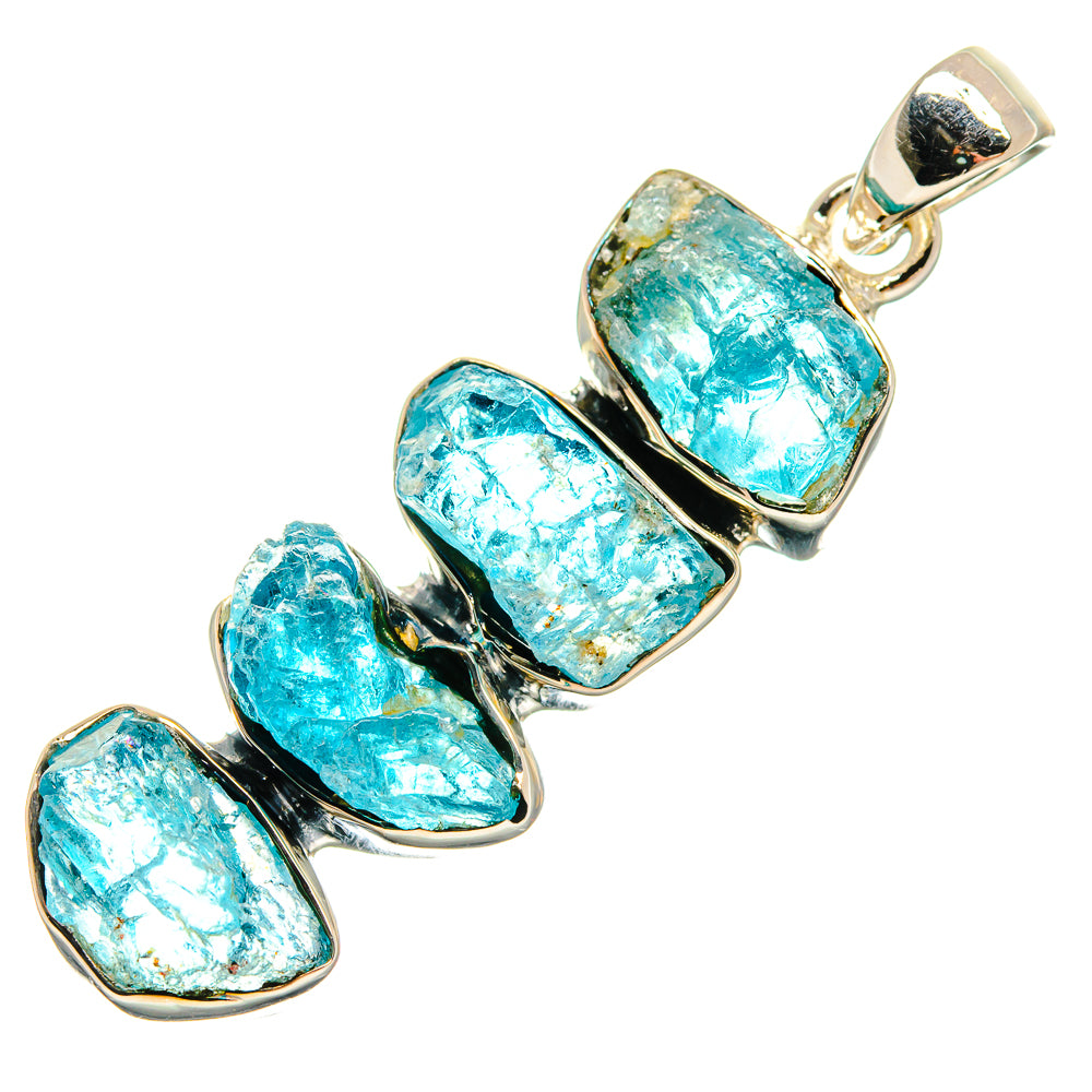 Apatite Pendants handcrafted by Ana Silver Co - PD25122 - Photo 2