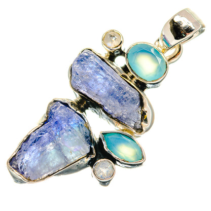 Tanzanite Pendants handcrafted by Ana Silver Co - PD25127 - Photo 2