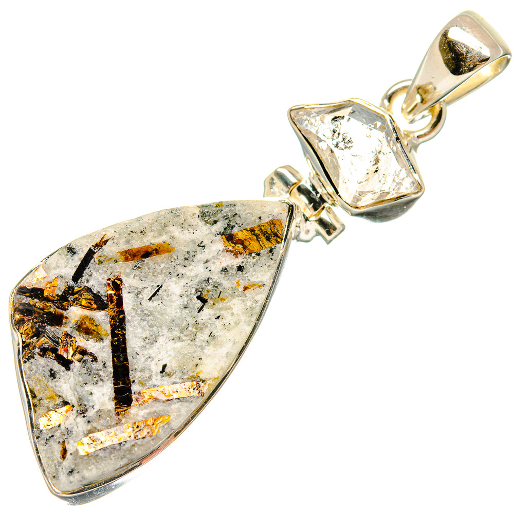 Astrophyllite Pendants handcrafted by Ana Silver Co - PD25128 - Photo 2