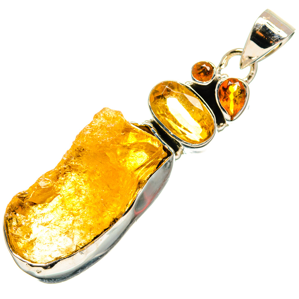 Citrine Pendants handcrafted by Ana Silver Co - PD25130 - Photo 2