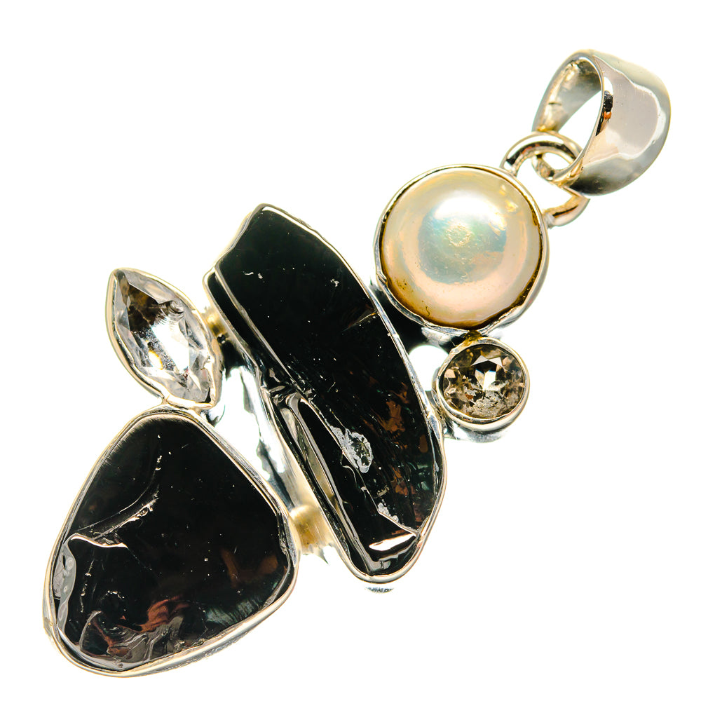 Shungite Pendants handcrafted by Ana Silver Co - PD25144 - Photo 2
