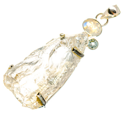 Rainbow Moonstone Pendants handcrafted by Ana Silver Co - PD25166 - Photo 2