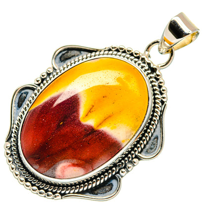 Mookaite Pendants handcrafted by Ana Silver Co - PD25174 - Photo 2