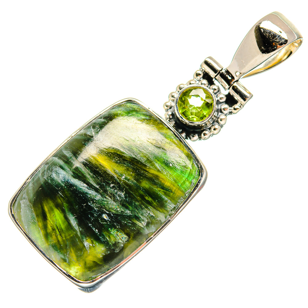 Seraphinite Pendants handcrafted by Ana Silver Co - PD25180 - Photo 2