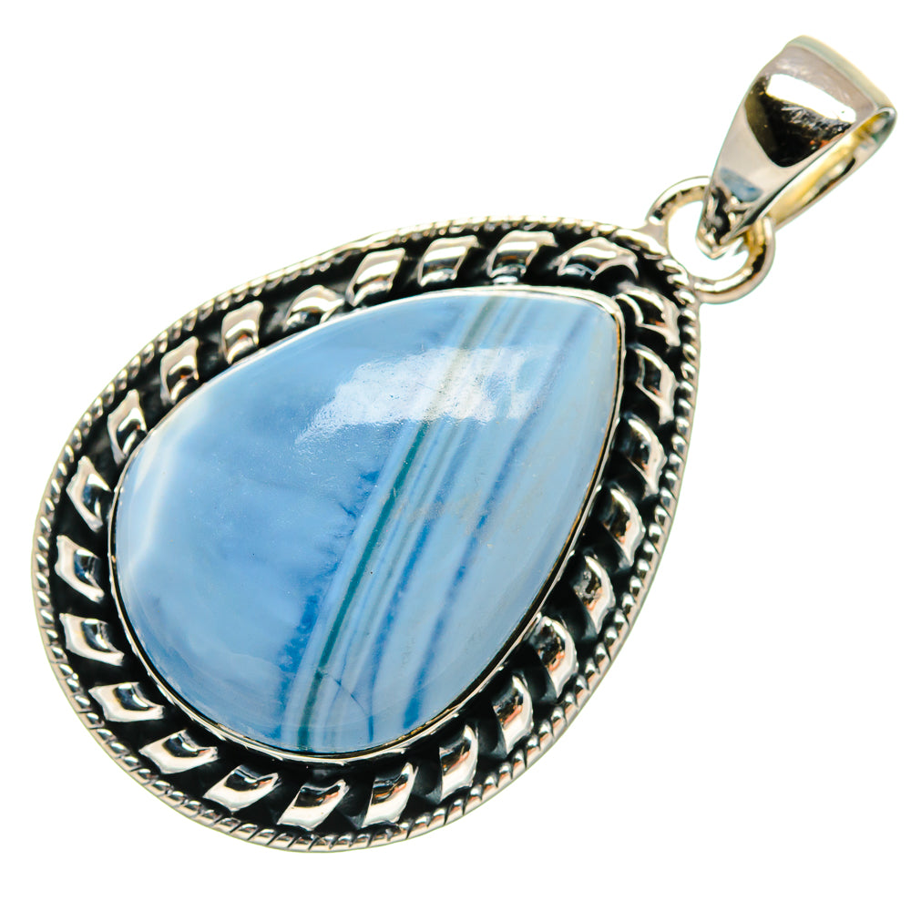 Owyhee Opal Pendants handcrafted by Ana Silver Co - PD25194 - Photo 2