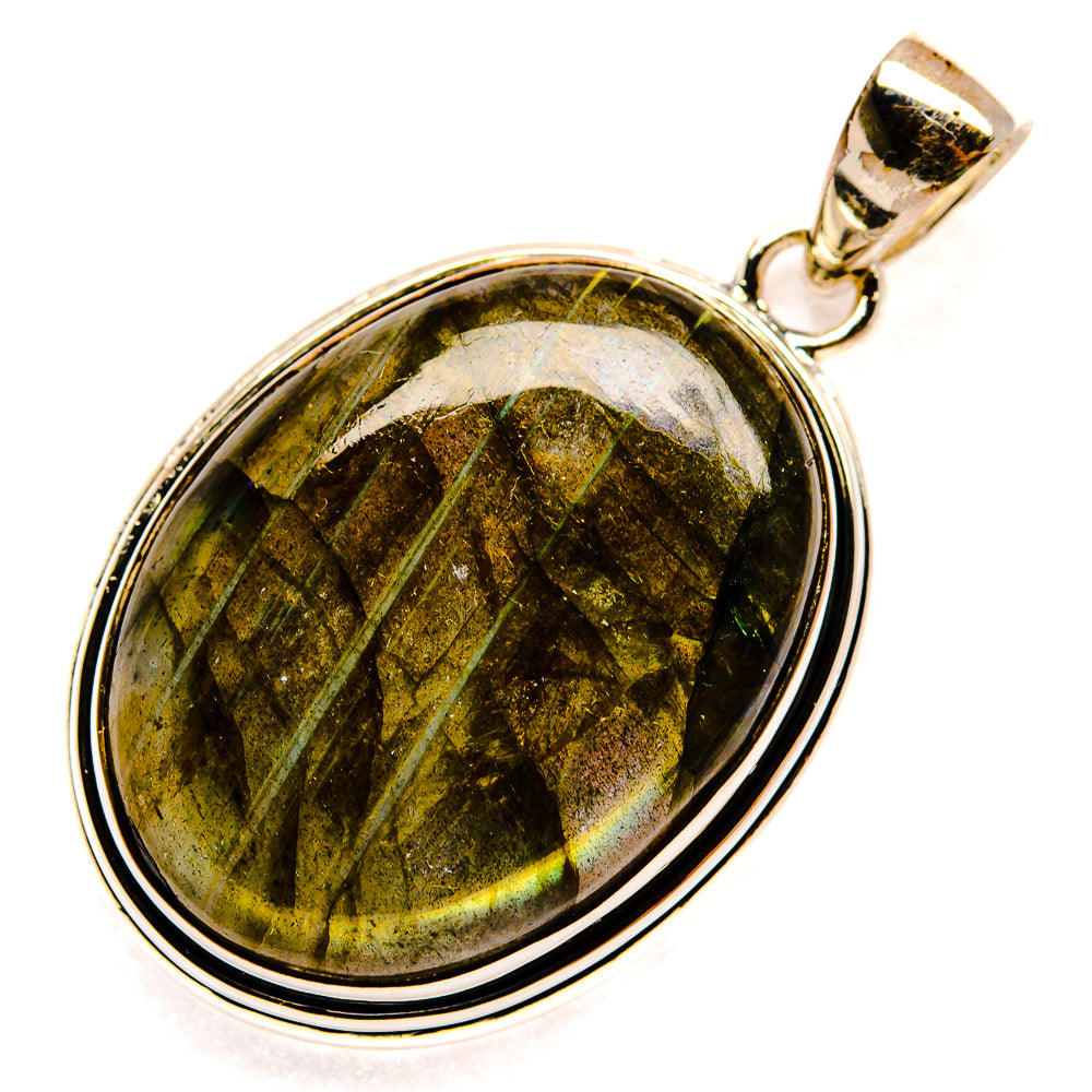 Labradorite Pendants handcrafted by Ana Silver Co - PD25200 - Photo 2
