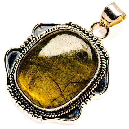 Labradorite Pendants handcrafted by Ana Silver Co - PD25201 - Photo 2