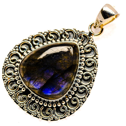 Labradorite Pendants handcrafted by Ana Silver Co - PD25204 - Photo 2