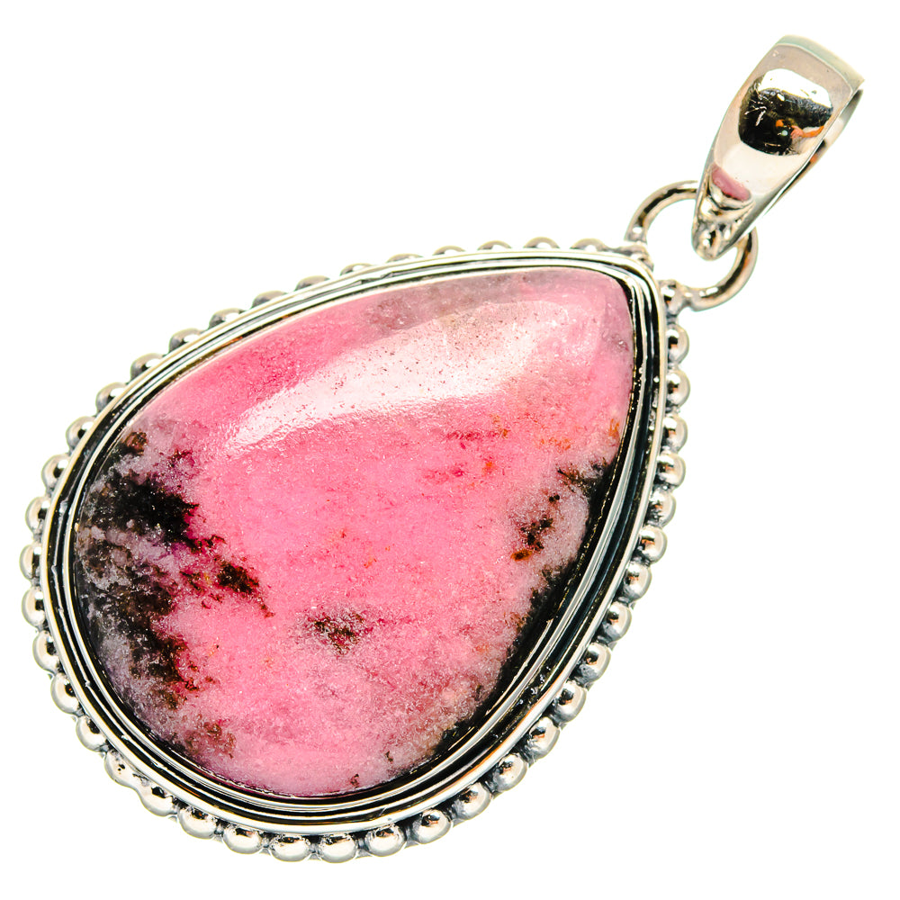 Rhodonite Pendants handcrafted by Ana Silver Co - PD25227 - Photo 2