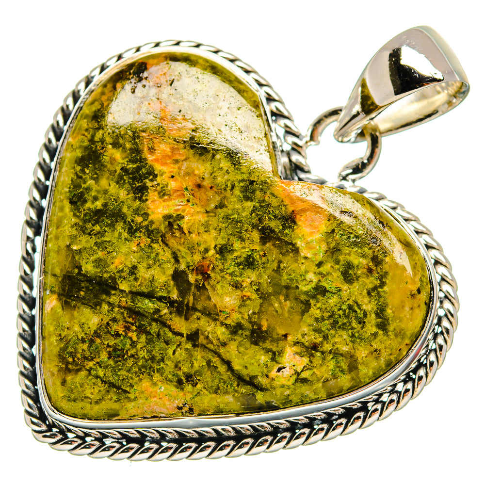 Unakite Pendants handcrafted by Ana Silver Co - PD25239 - Photo 2