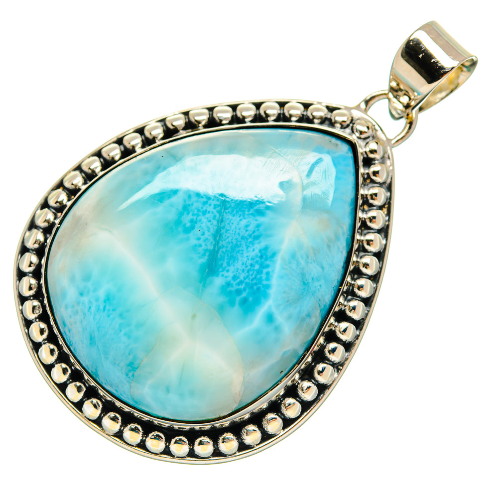 Larimar Pendants handcrafted by Ana Silver Co - PD25242 - Photo 2