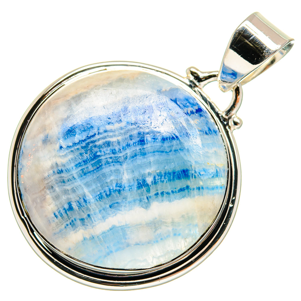 Blue Scheelite Pendants handcrafted by Ana Silver Co - PD25249 - Photo 2