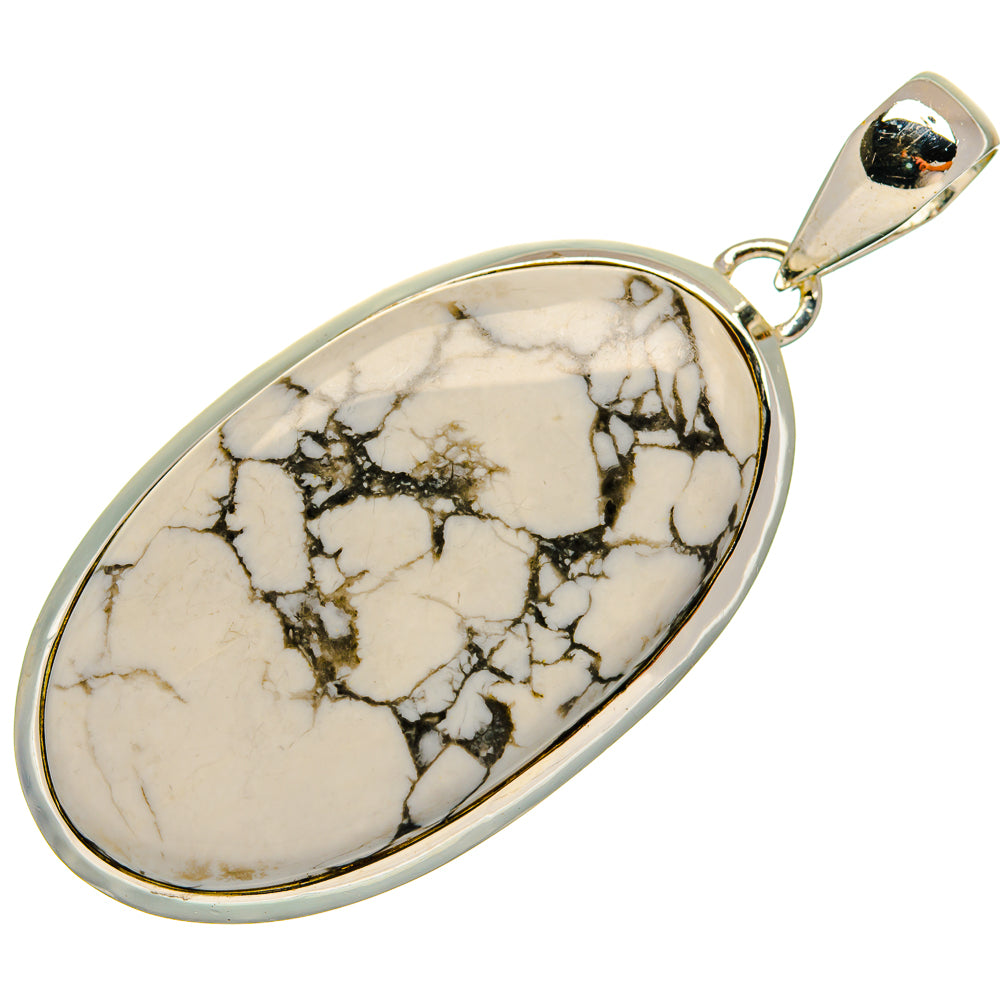 Howlite Pendants handcrafted by Ana Silver Co - PD25250 - Photo 2