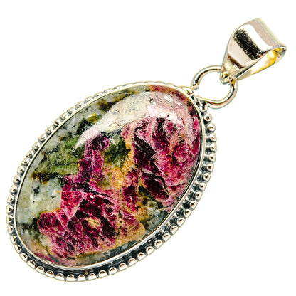Russian Eudialyte Pendants handcrafted by Ana Silver Co - PD25255 - Photo 2