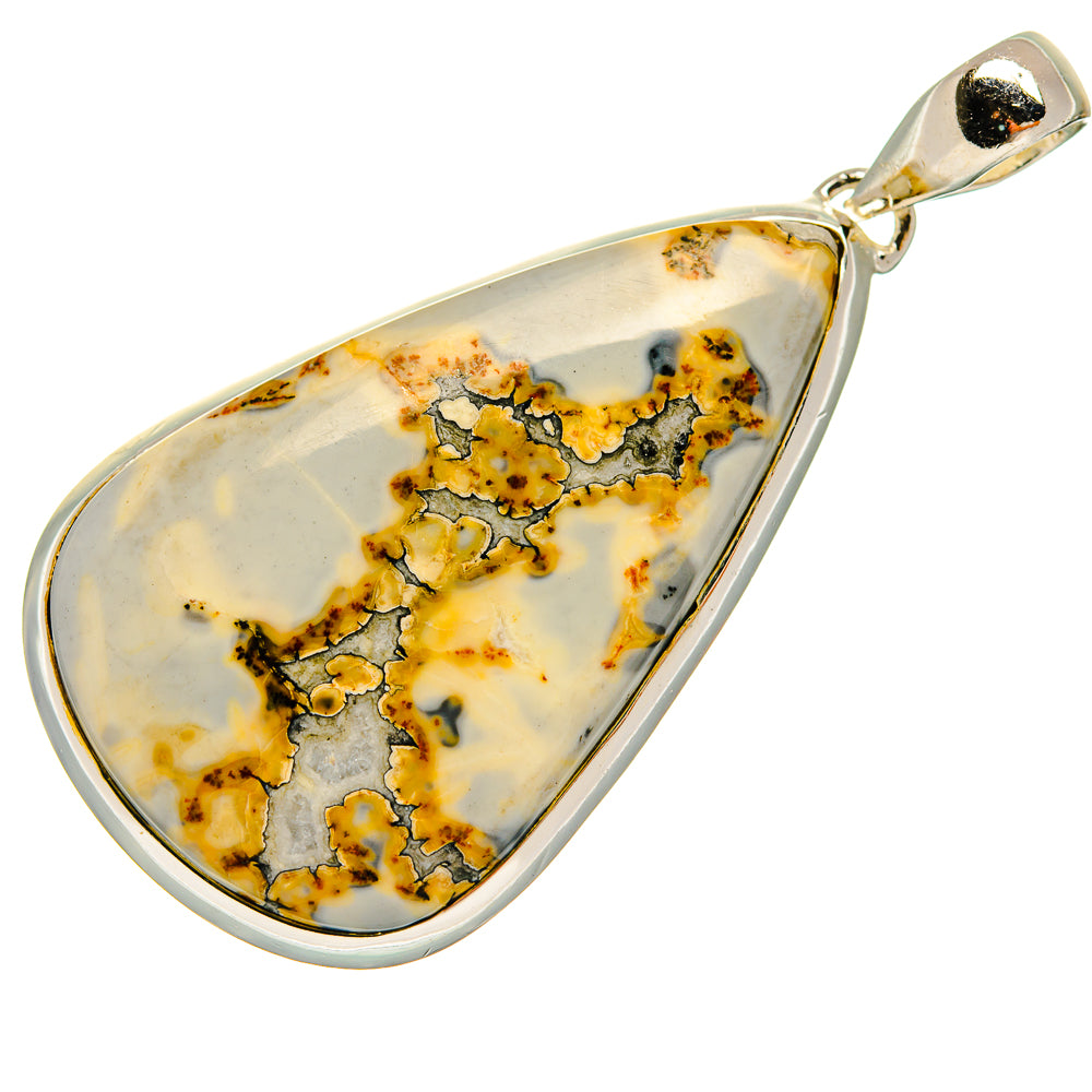 Ocean Jasper Pendants handcrafted by Ana Silver Co - PD25268 - Photo 2