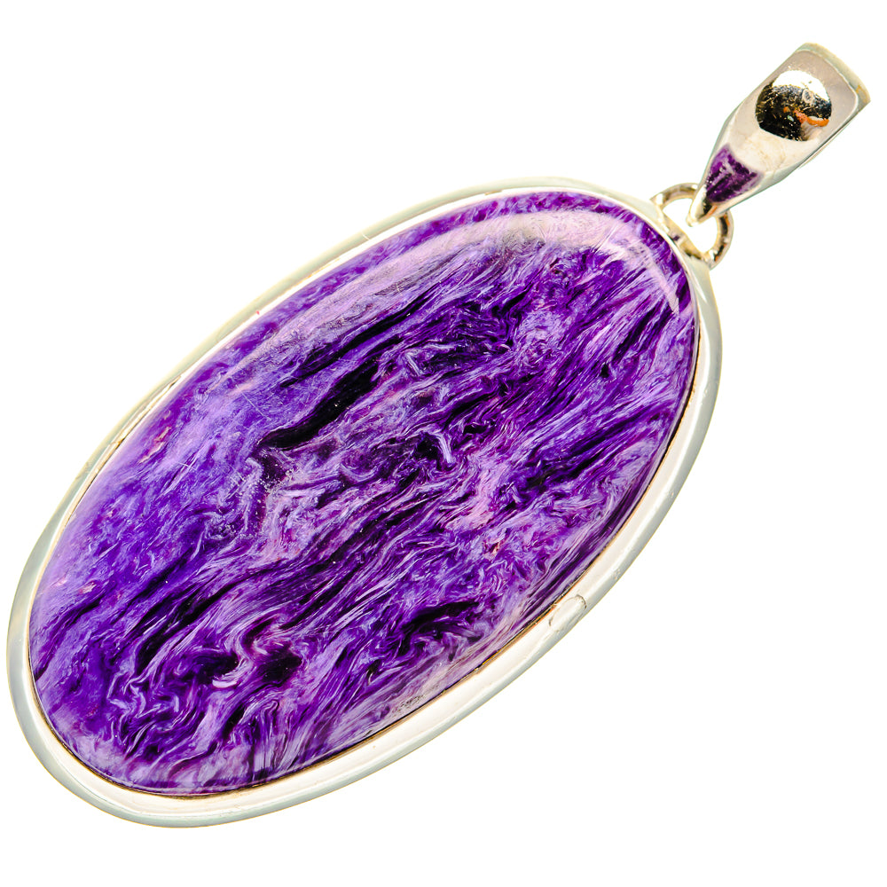 Charoite Pendants handcrafted by Ana Silver Co - PD25271 - Photo 2