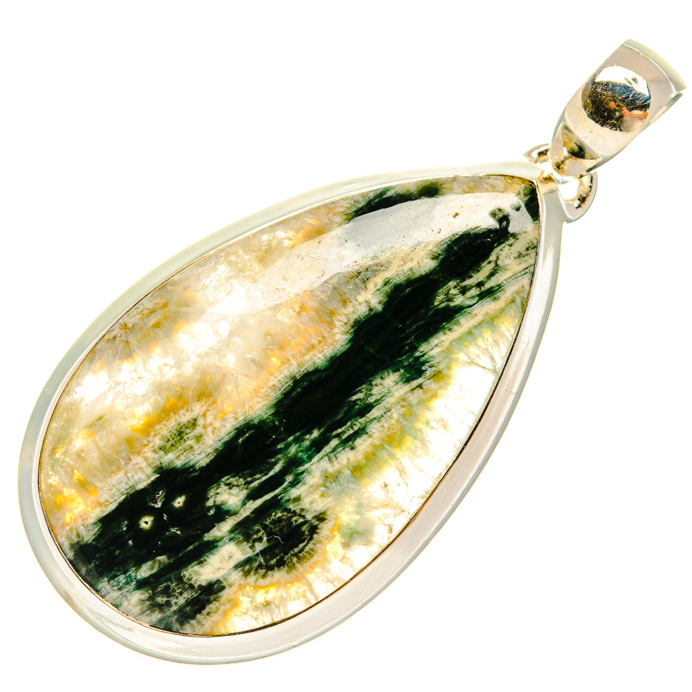 Ocean Jasper Pendants handcrafted by Ana Silver Co - PD25278 - Photo 2