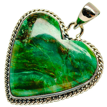 Peruvian Opal Pendants handcrafted by Ana Silver Co - PD25286 - Photo 2