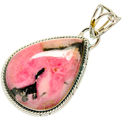 Rhodonite Pendants handcrafted by Ana Silver Co - PD25290 - Photo 2