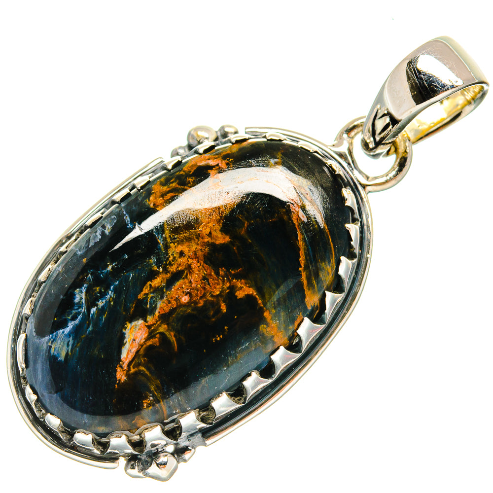 Pietersite Pendants handcrafted by Ana Silver Co - PD25294 - Photo 2