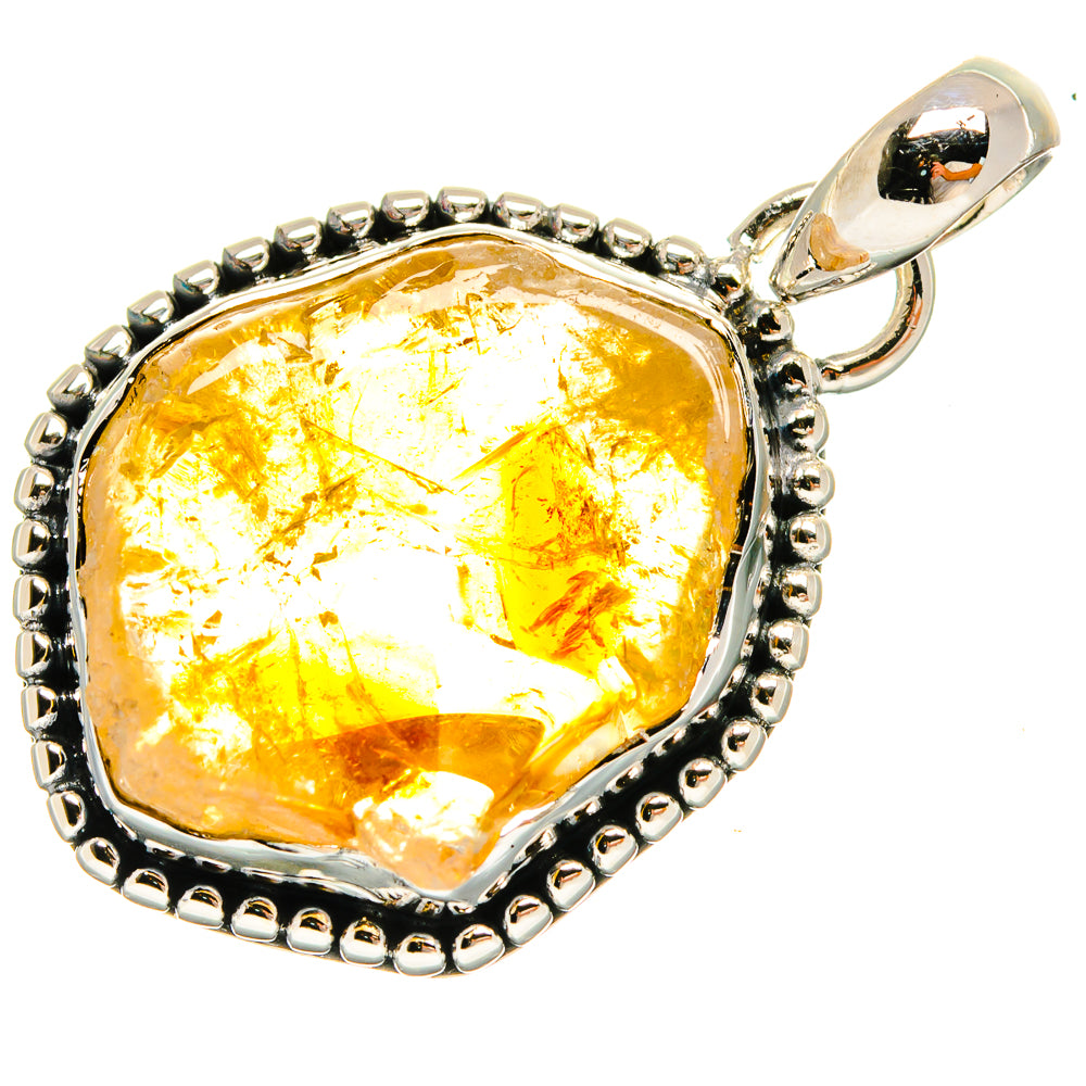 Citrine Pendants handcrafted by Ana Silver Co - PD25315 - Photo 2