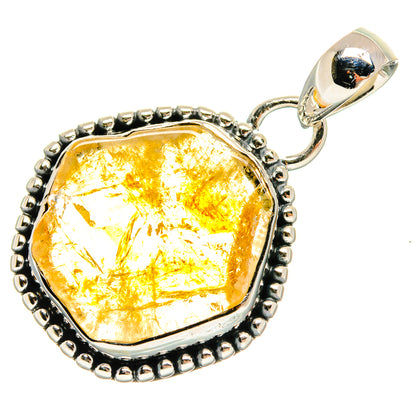 Citrine Pendants handcrafted by Ana Silver Co - PD25316 - Photo 2