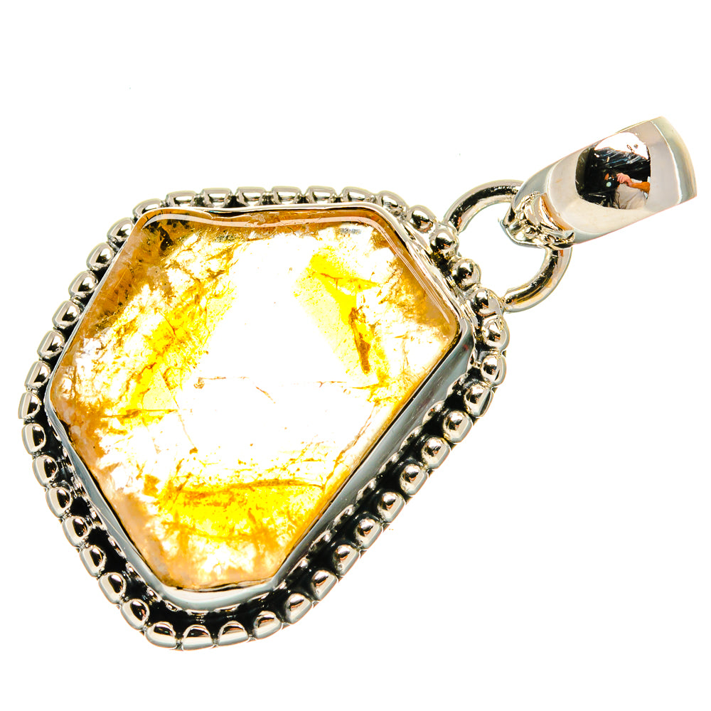 Citrine Pendants handcrafted by Ana Silver Co - PD25327 - Photo 2