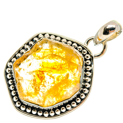 Citrine Pendants handcrafted by Ana Silver Co - PD25331 - Photo 2