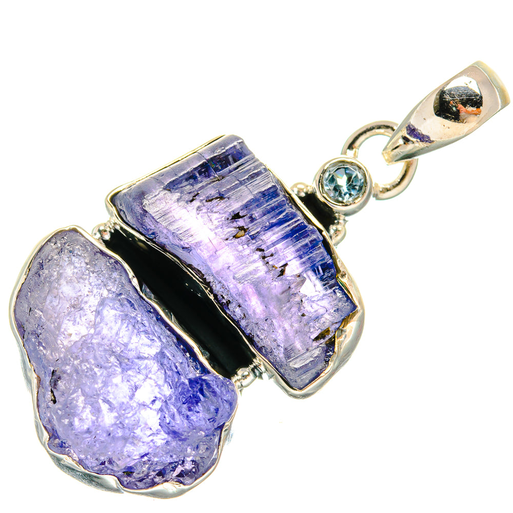 Tanzanite Pendants handcrafted by Ana Silver Co - PD25336 - Photo 2