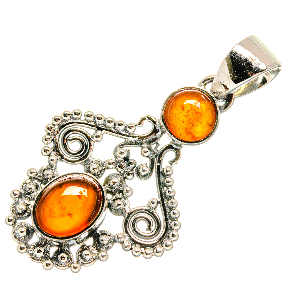 Carnelian Pendants handcrafted by Ana Silver Co - PD25340 - Photo 2