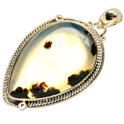Montana Agate Pendants handcrafted by Ana Silver Co - PD25346 - Photo 2