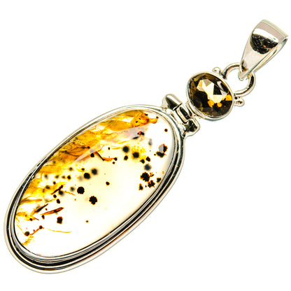 Montana Agate Pendants handcrafted by Ana Silver Co - PD25347 - Photo 2