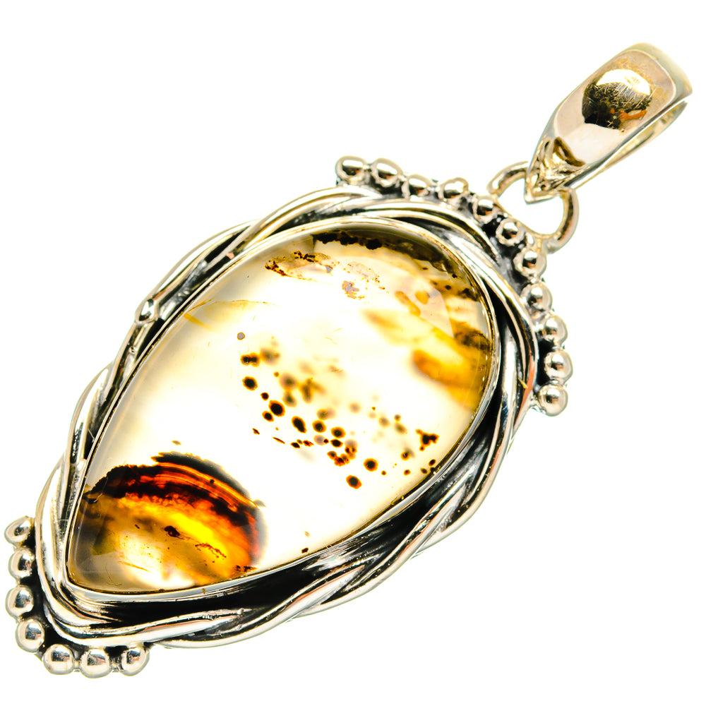Montana Agate Pendants handcrafted by Ana Silver Co - PD25349 - Photo 2