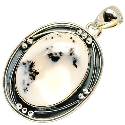 Dendritic Opal Pendants handcrafted by Ana Silver Co - PD25353 - Photo 2