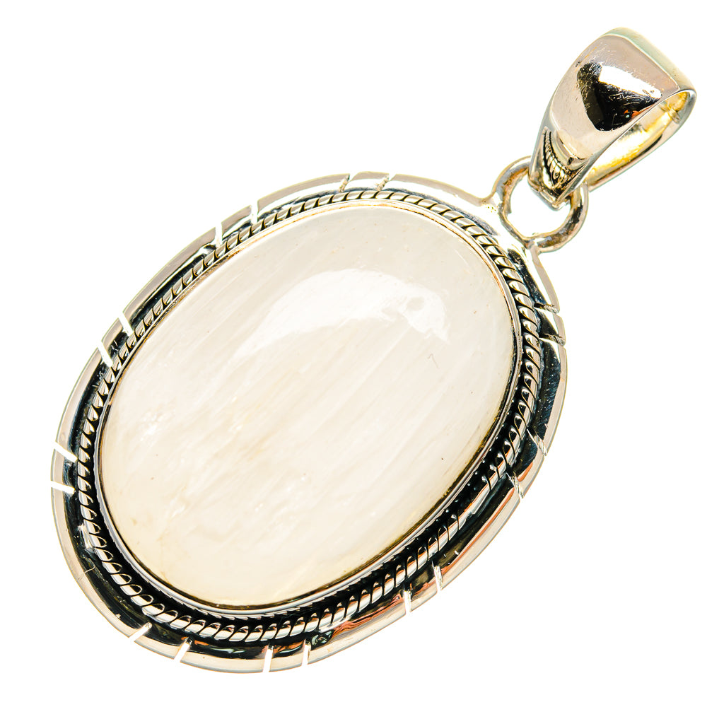 Scolecite Pendants handcrafted by Ana Silver Co - PD25354 - Photo 2