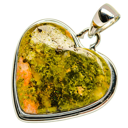 Unakite Pendants handcrafted by Ana Silver Co - PD25356 - Photo 2