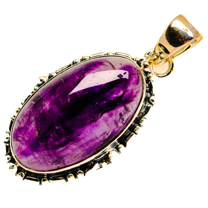 Amethyst Pendants handcrafted by Ana Silver Co - PD25371 - Photo 2