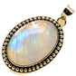 Rainbow Moonstone Pendants handcrafted by Ana Silver Co - PD25392 - Photo 2